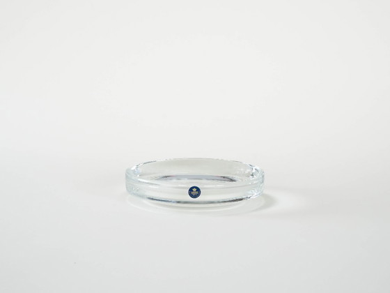 Image 1 of Kristallplatte, dänisches Design, 1970er Jahre, hergestellt von Royal Copenhagen