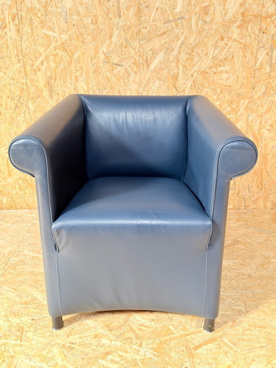 Image 1 of Poltrona Wittmann Petrol Leather Club Paolo Piva