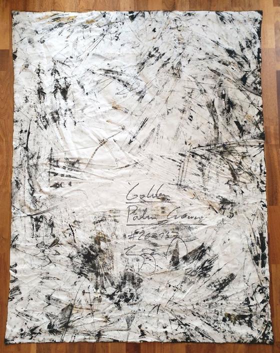 Jürgen Angeler - Golden Palm Crown – Paintings & Drawings, Canvas (photo 8 of 14)