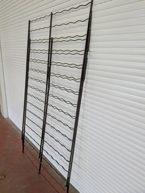 Image 1 of Casier à vin Rigidex original français 150 fl - Style industriel vintage