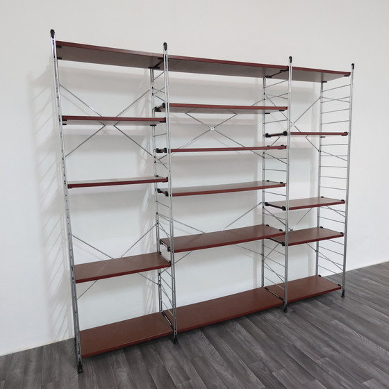 Image 1 of String System Modular Bookcase, 1980s Modern Design