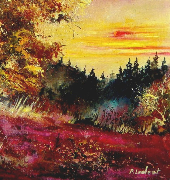 An Oak in Autumn – Paintings & Drawings, Canvas (photo 4 of 5)