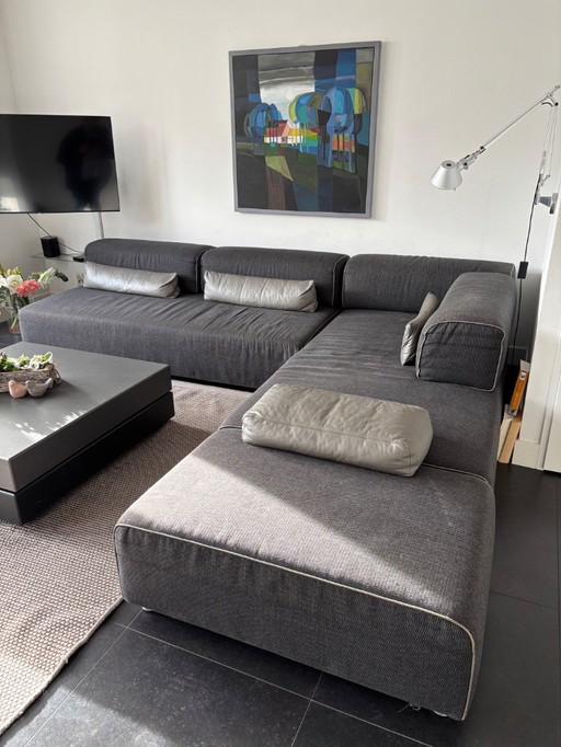 Leolux sofa, Ponton, with Trovo table