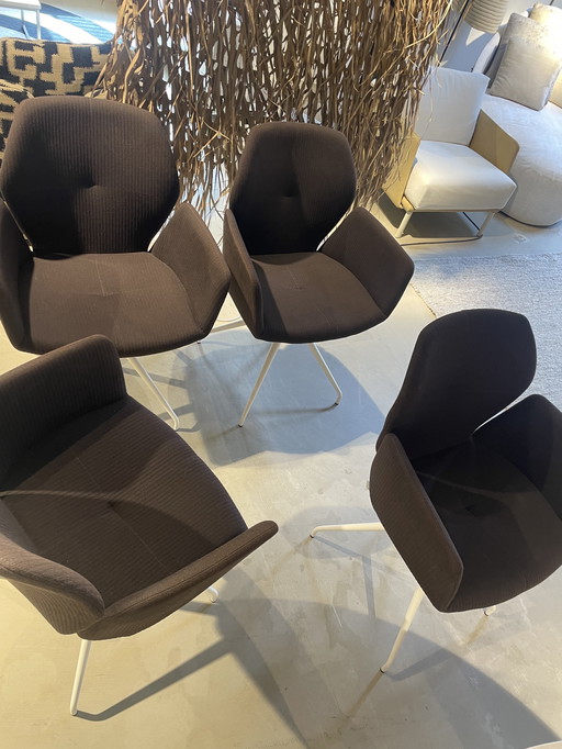 4x Moods chair Mobitec swivel