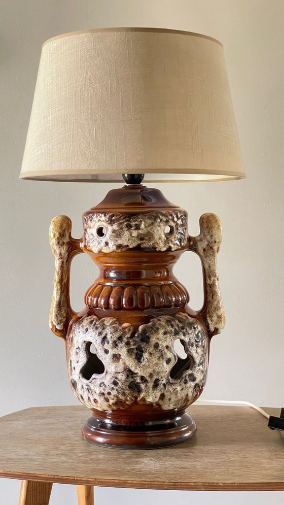 Image 1 of Fat Lava Lamp, Dubbele Verlichting, Vintage Stijl