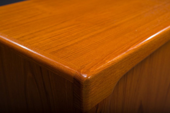 Image 1 of Teakhouten dressoir van Johannes Andersen voor CFC Silkeborg, 1960