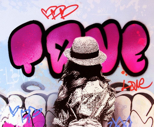 Alessio B – “Prova d’artista” – Stampa Giclée unica – Street Art contemporanea – 45 x 32 cm