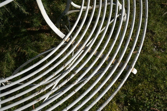 Image 1 of Banc vintage Arras en bois - Patine naturelle