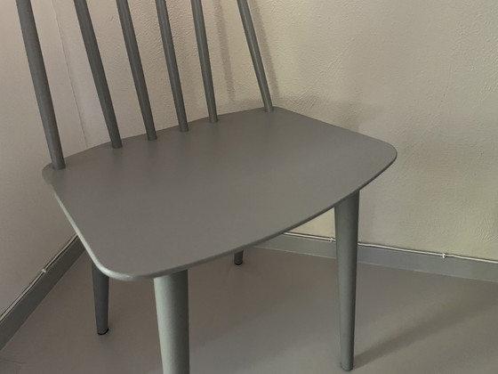 Image 1 of Hay chairs matte gray-blue in good condition price is each