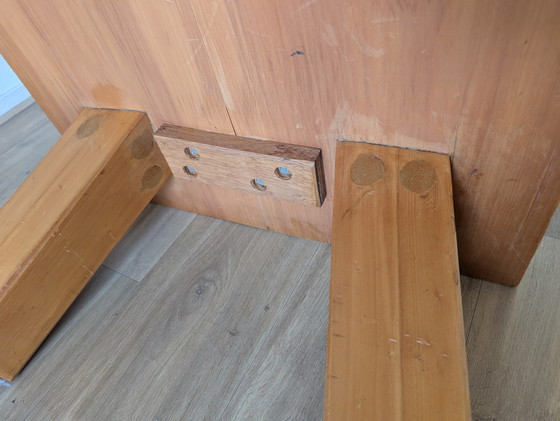 Image 1 of Solid oak coffee table Furniture Factory Oisterwijk 1960s/70s