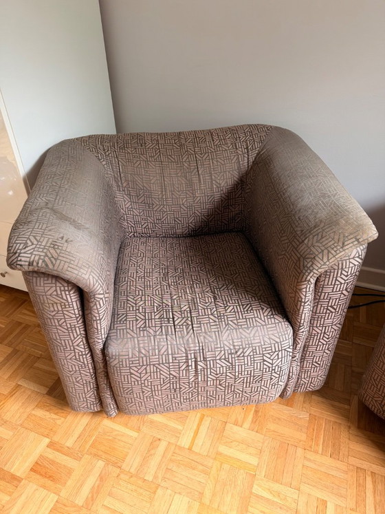 Fauteuils Franz Wittmann Hochbarett, paire – Textile (photo 3 of 7)
