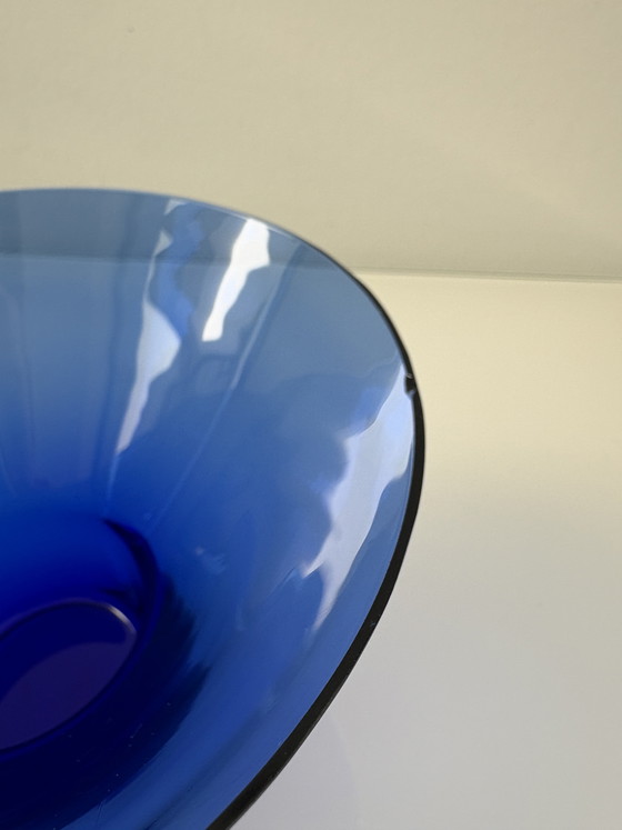 Image 1 of Mid Century Classic martiniglazen in kobaltblauw