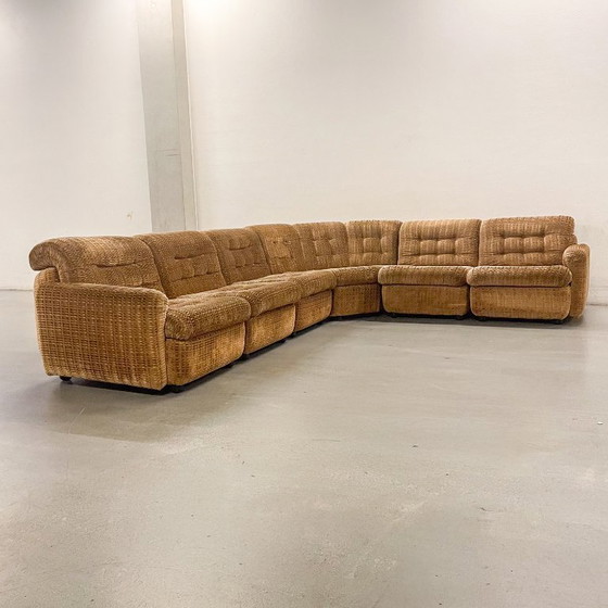 Image 1 of Vintage modulaire elementenbank – jaren 70 - Mid Century Modern