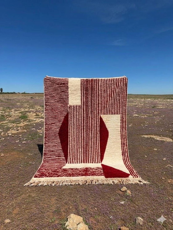 Natuurlijk handgeweven tapijt, traditioneel vakmanschap, afmeting 2/3 m – Aime Té, Vloerkleden en tapijten (photo 4 of 5)