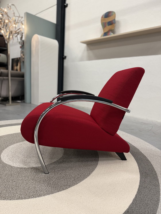 Image 1 of Gelderland Lotus 5470 Armchair Vidar red fabric