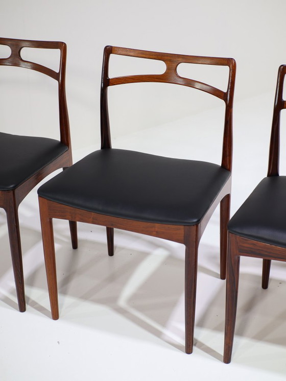 Image 1 of 6x Johannes Andersen 94 Esszimmerstühle aus Palisander