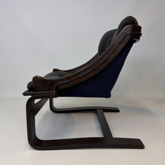 Kroken armchair by Åke Fribytter for Nelo Möbel, Leather (photo 13 of 18)