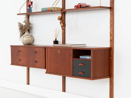 Teak modular shelving unit, Danish design, 1960s, made in Denmark – Bookcases, Wood (photo 4 of 22)