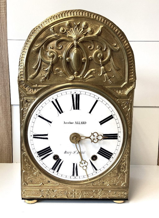 Decorative Object Mechanical System Movement Comtoise Clock France Pendulum Art