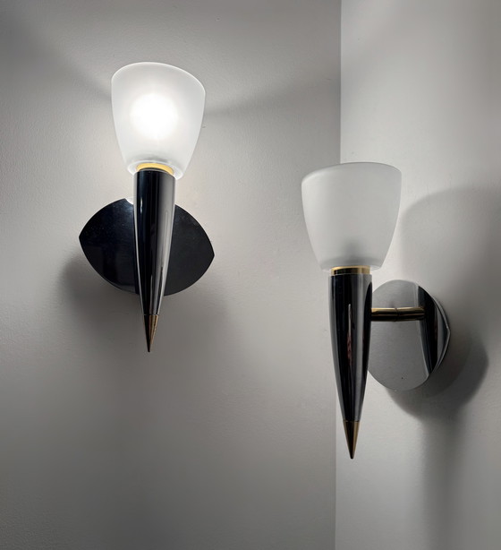 Image 1 of Leola wandlampen uit de jaren 80