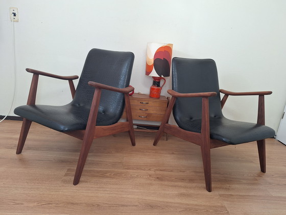 Image 1 of 2 X Louis Van Teeffelen Armchairs