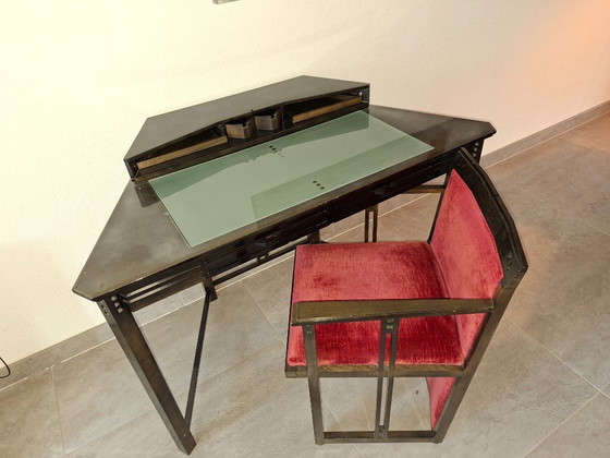 Image 1 of Escritorio y sillón Galaxy de Giorgetti - Umberto Asnago