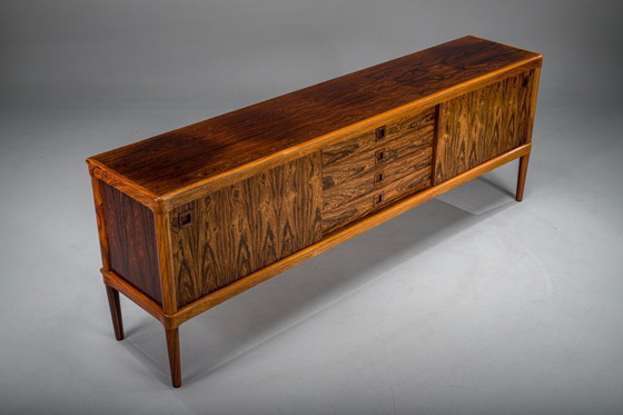 Image 1 of Hw Klein for Bramin Palisander Rosewood Sideboard, 1960s - Excellent Original