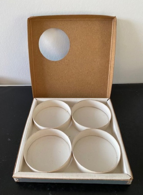 Image 1 of Leerdam Floris Meydam 12 Beautiful Sleek Coasters Libra