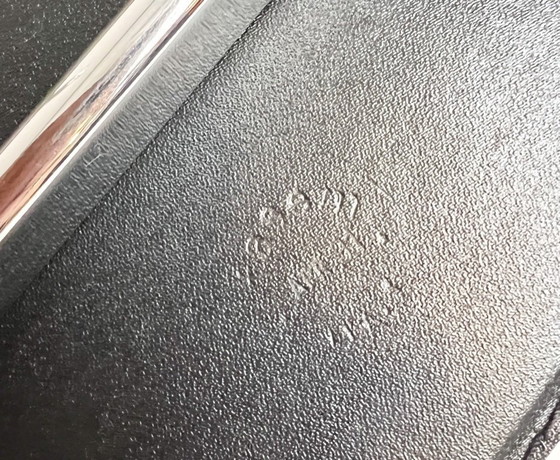 Image 1 of Set of 6 P40 chairs by Giancarlo Vegni for Fasem, 1980s