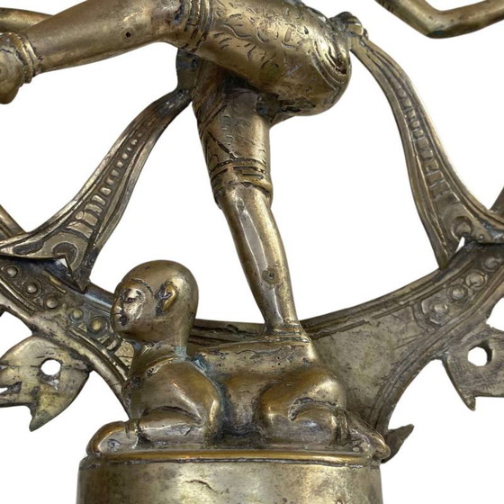 Rare Bronze Shiva Nataraja du Ladakh – Style Himalayen – 33.5 cm – 1.8 kg – Sculptures (photo 10 of 10)