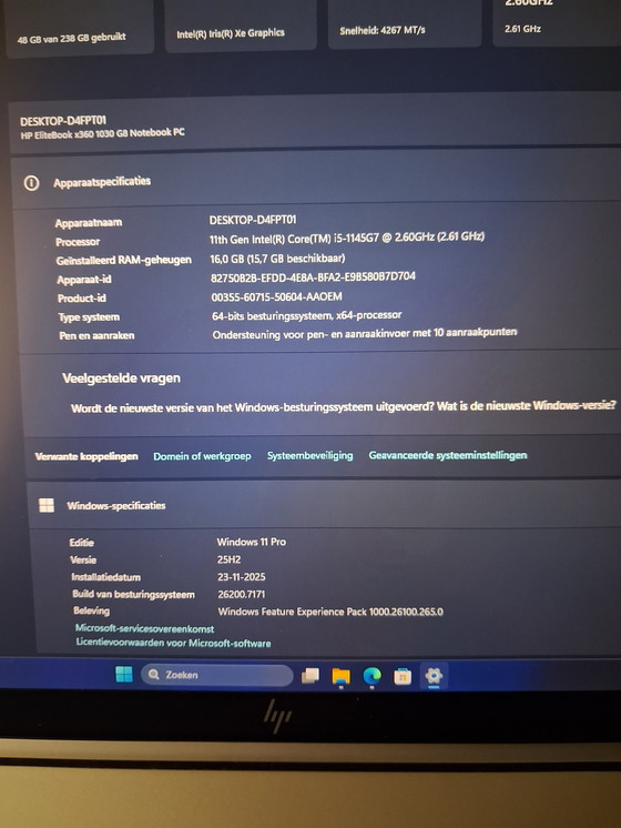 Image 1 of HP EliteBook - Mint Condition!