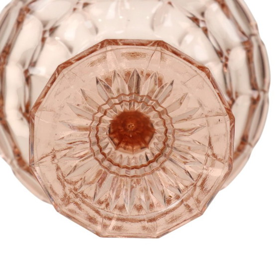 Frutero Art Déco Rosaline de vidrio prensado rosa Scailmont – Accesorios de mesa, Glass (photo 12 of 15)