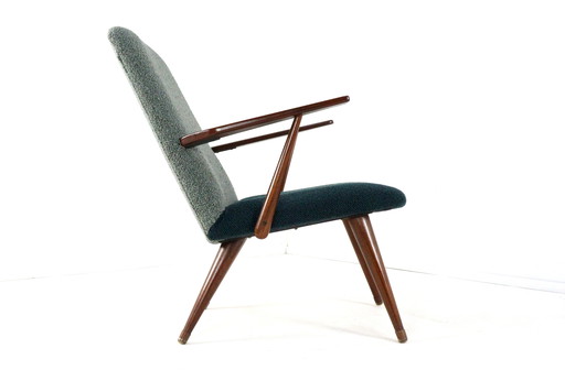 Fauteuil suédois bicolore Akerblom Chaise Vintage