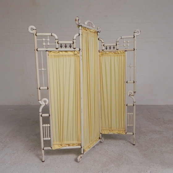 Image 1 of Mini paravento pieghevole Art Nouveau, altezza 117 cm, anni '20