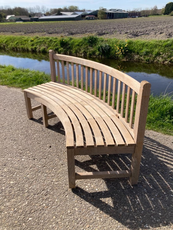 Image 1 of Banco de jardín de teca de Teak&Garden, 185 cm.