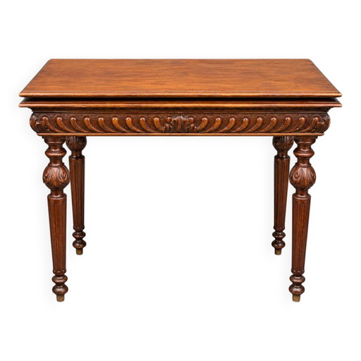 Tavolo con console per videogiochi in stile Enrico II. – Wood