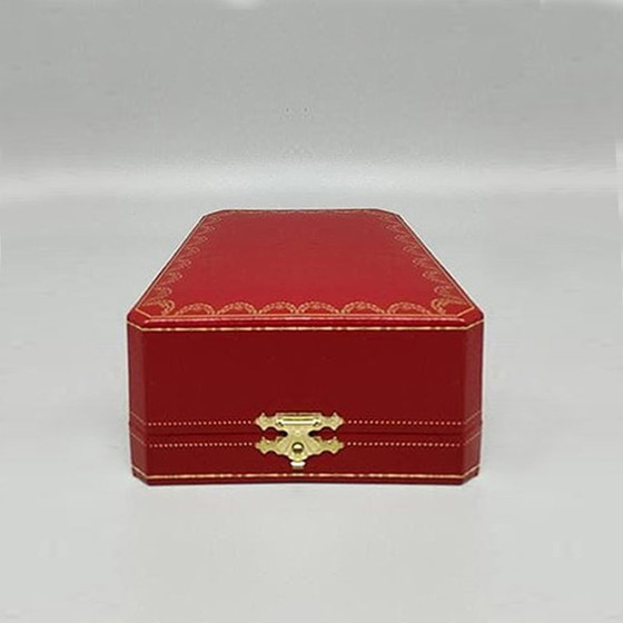 Image 1 of 1990s Gorgeous Cartier alarm clock pendulette "Colisee". Made in France