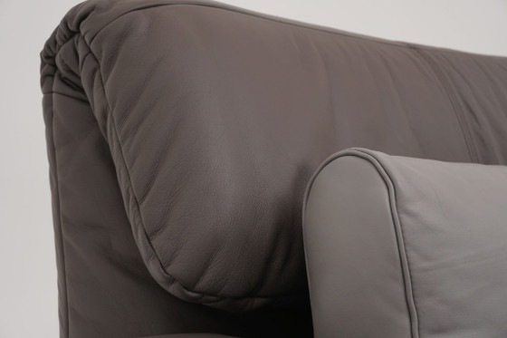 Image 1 of Canapé deux places Rolf Benz Plura 380 Relaxsofa en cuir marron