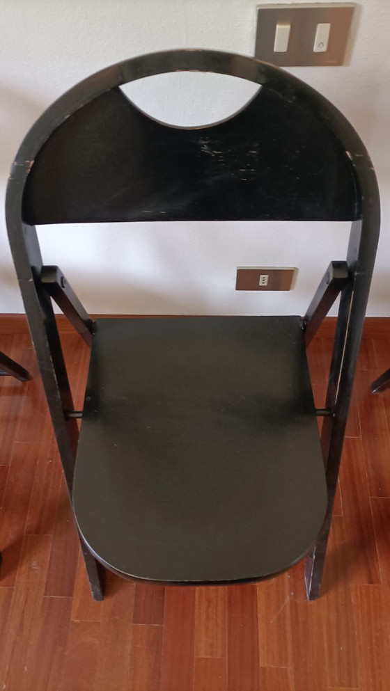Image 1 of 4 Sillas plegables similares al modelo Tric de los hermanos Castiglioni