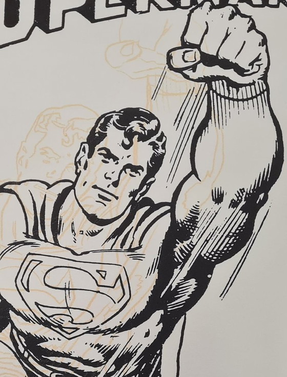 Image 1 of D'après Andy Warhol, Superman, années 1980, lithographie