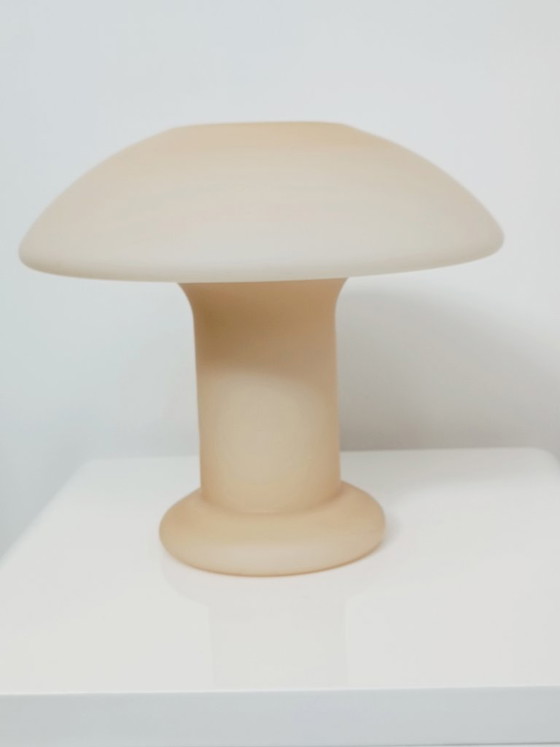 Lampe Champignon Par Hustadt Leuchten 1970s Grand Modèle – Glass (photo 2 of 8)