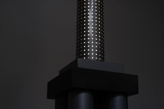Image 1 of "Chicago Tribune" floor lamp by Matteo Thun for Bieffeplast, Italy, 1985.