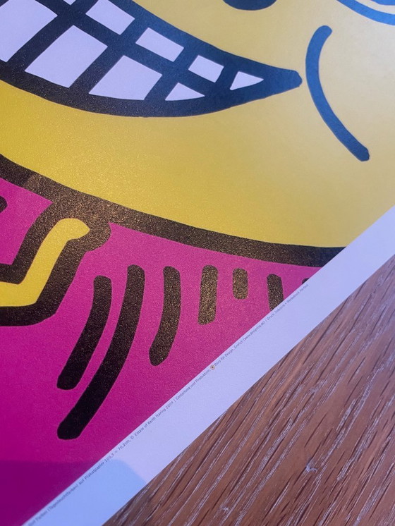 Image 1 of Keith Haring (1958-1990), Keith Haring a Milano, 1984, copyright Estate of Keith Haring 2009, stampato in Germania