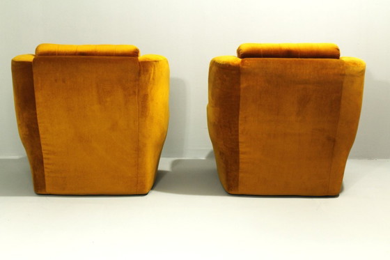 Image 1 of A Pair of Vintage Comfortable Armchairs, Jitona, 1980s