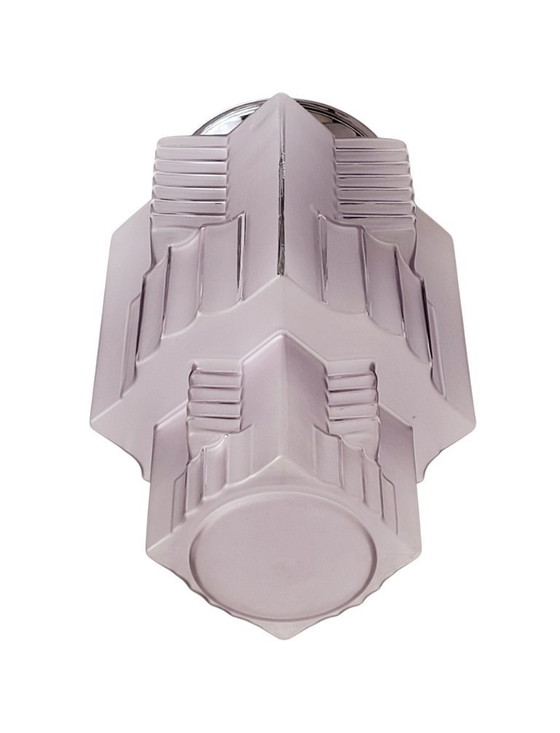 Image 1 of Art Deco Skyscraper Ceiling Light, 1930s