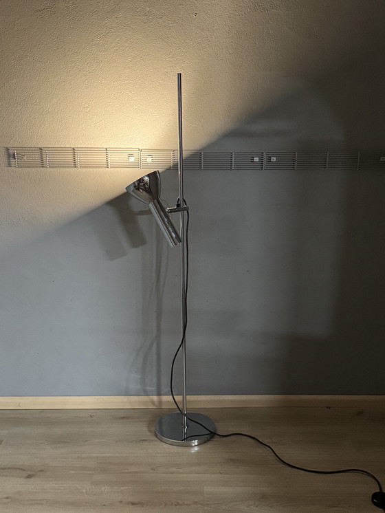 Image 1 of German Design Floor Lamp - Hustadt Leuchten, ca. 1970s