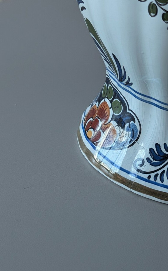 Image 1 of Set di 3 vasi Delftware – Polychroom Holland – Fatti a mano