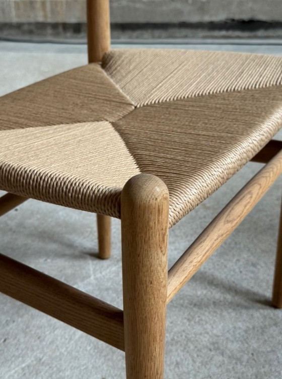 Image 1 of Juego de 4 sillas de comedor CH36 de Hans J Wegner para Carl Hansen & Son.