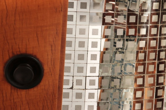 Image 1 of Barkast in licht hout, toegeschreven aan Paolo Buffa, jaren 40