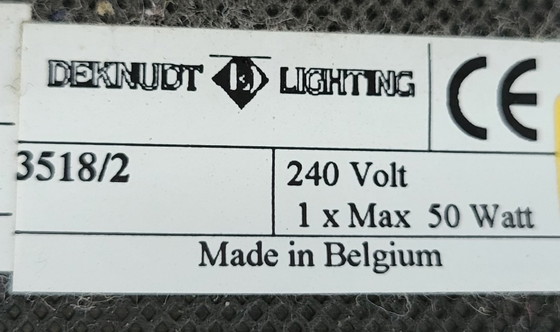 Image 1 of Lampada da terra Deknudt, design Willy Rizzo, Belgio, anni '70